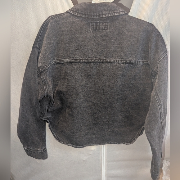 Forever 21 Charcoal Jean Jacket - Picture 3 of 3